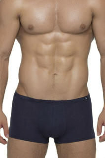 Хлопковые мужские трусы-боксеры с узкой резинкой, синие (XL) Salvador Dali