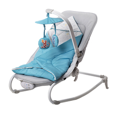 Шезлонг Kinderkraft Felio Light Blue