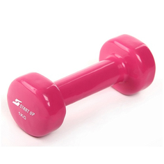 Гантель виниловая Start Up NT08010 1 кг pink
