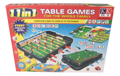Настольная игра Shantou 11 в 1 Футбол, бильярд и прочие