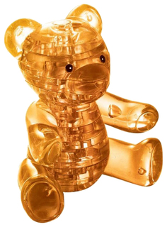 Кристальный 3D пазл "Мишка" , 41 деталь Crystal Puzzle
