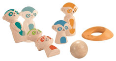 Игровой набор "Боулинг" - Сурикаты Plan Toys