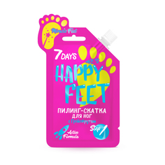 Пилинг-скатка для ног Vilenta 7 Days Happy Feet Miracle Feet с грейпфрутом 25 г