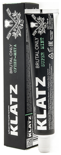 Зубная паста Klatz BRUTAL ONLY Супер-мята 75 мл