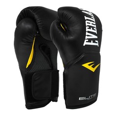Боксерские перчатки Everlast Elite ProStyle черные 14 унций