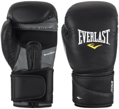 Боксерские перчатки Everlast Protex 2 Hook Loop Training S/M черные 12 унций