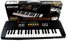 Пианино игрушечное Shantou Электронный синтезатор bigfun с микрофоном