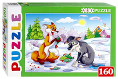 РЫЖИЙ КОТ Пазлы Artpuzzle. Лиса и волк, 160 элементов ПА-4567