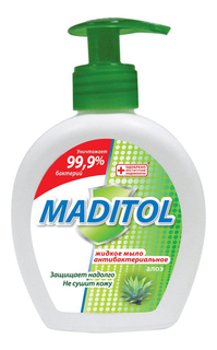 Жидкое мыло Алоэ Вера 245 мл Maditol
