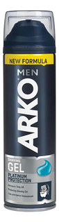 Гель для бритья ARKO MEN Platinum Protection 200 мл