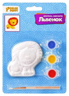 Роспись предметов Color Puppy магнит Львенок 95368