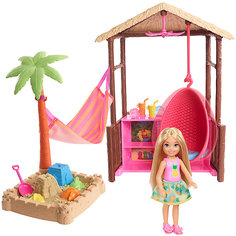 Игровой набор Barbie "Путешествия" Челси и хижина Mattel