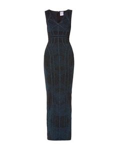 Длинное платье Hervé Léger