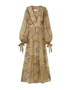 Длинное платье Zimmermann