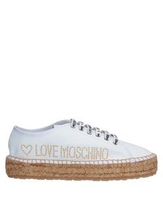 Низкие кеды и кроссовки Love Moschino