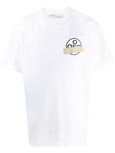 Off-White футболка с принтом