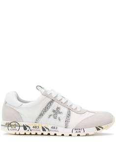 White Premiata кроссовки Lucyd с блестящими полосками
