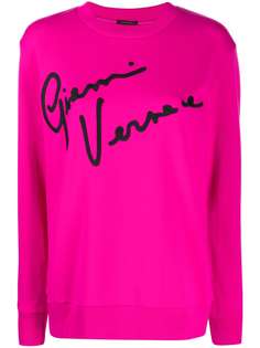 Versace толстовка Gianni Versace с вышивкой