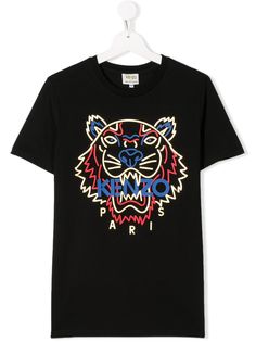 Kenzo Kids футболка с логотипом