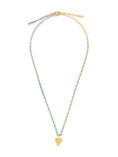 Venessa Arizaga Rainbow Cali braided necklace