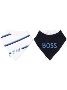 Boss Kids комплект из двух нагрудников с логотипом