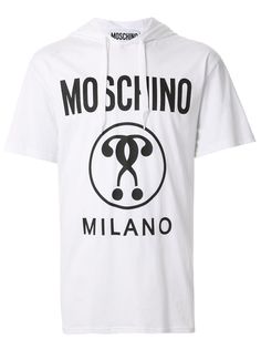 Moschino худи с принтом