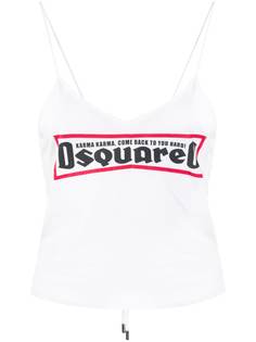 Dsquared2 топ с логотипом