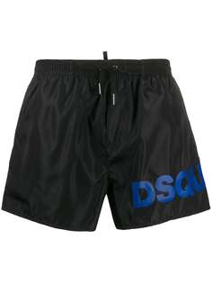 Dsquared2 плавки-шорты с логотипом