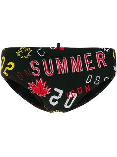 Dsquared2 плавки с логотипом