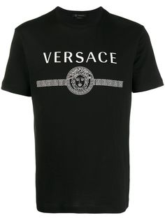 Versace футболка с логотипом