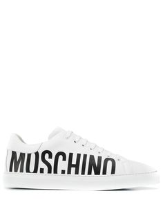 Moschino кеды с логотипом