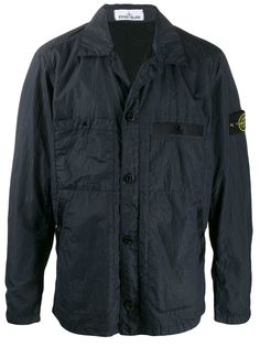 Stone Island легкая куртка с накладными карманами