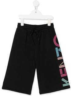 Kenzo Kids длинные шорты с логотипом