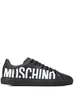 Moschino кеды с логотипом