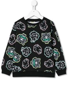 Kenzo Kids толстовка с принтом