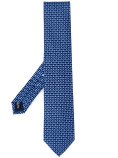 Salvatore Ferragamo галстук с принтом