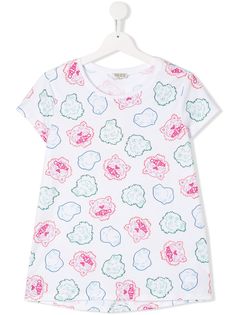 Kenzo Kids футболка с принтом