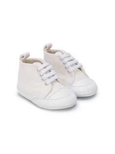 Fendi Kids пинетки на шнуровке
