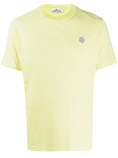 Stone Island футболка с нашивкой-логотипом