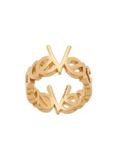 Versace logo wraparound ring