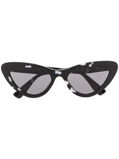 Miu Miu Eyewear солнцезащитные очки в оправе кошачий глаз