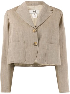 Dries Van Noten Pre-Owned укороченный жакет 1990-х свободного кроя