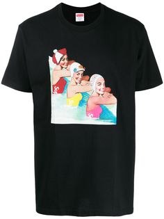 Supreme футболка с принтом