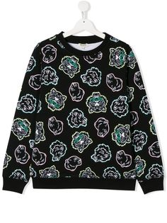 Kenzo Kids толстовка с принтом