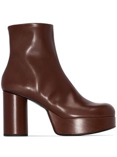Jil Sander ботильоны на платформе