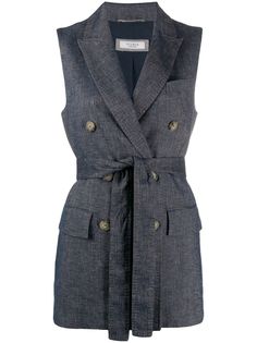 Peserico double-breasted gilet