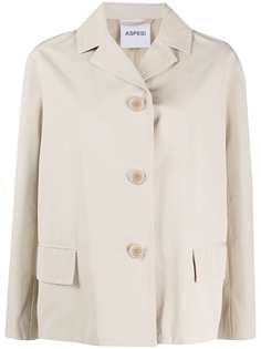 Aspesi notched-lapel box cut jacket