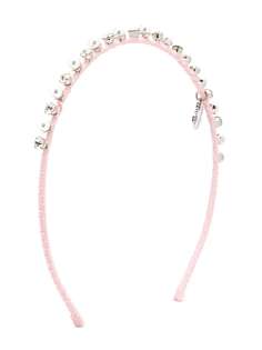 Monnalisa faux pearl embellished hairband