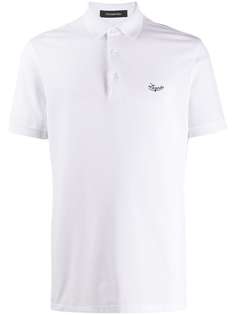 Ermenegildo Zegna рубашка-поло с вышитым логотипом