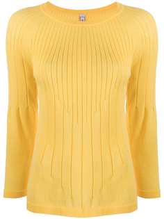 Antonio Marras ribbed flared-hem jumper